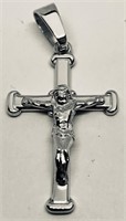 STERLING SILVER CROSS PENDANT