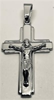 STERLING SILVER CROSS PENDANT