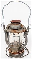 Vintage Dietz Wire Cage Railroad Oil Lantern