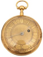 Quarter Hour Repeater Fusee Pocket Watch