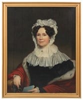 Attr: N. Jocelyn O/C Portrait – Mrs. Mary Pell