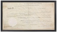 Thomas Jefferson Signed Land Document