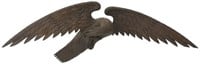 Large 19th C. Carved Wooden Eagle
