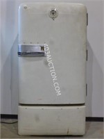 Vintage White Norge Refrigerator