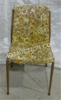 Vintage Floral Kitchen Chair Seat