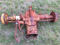 FORD JUBILEE TRANSMISSION AND REAR END