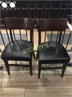 Black Cushioned Dining Chair - Great Shape