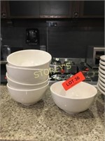 5 Ice Cream Bowls - 4.5"