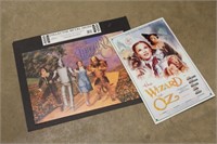 (2) THE WIZARD OF OZ TIN SIGNS, APPROX