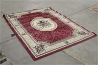 AREA RUG, APPROX 7FT x 63"
