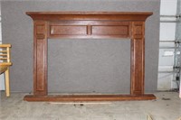 FIREPLACE SURROUND AND SHELF