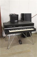 YAMAHA ELECTRIC GRAND PIANO WITH AMPLIFIER AND