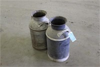 (2) MILK CANS