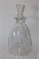 Lalique 'Barsac' Crystal Decanter and Stopper,