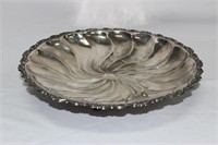 American Sterling Silver Footed Cake Dish,