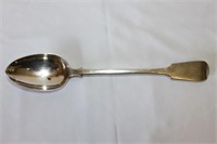 Victorian Silver Serving Spoon,