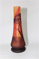 Daum Nancy Art Glass Vase,