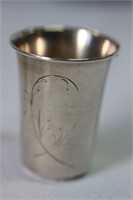 Early 20th Century Polish Silver Kiddish Cup,