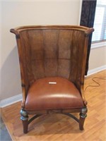 Brown Wicker Chair