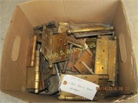 1 box brass door hinges