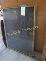 Display case 28 x 40 inches