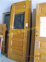 5 doors various sizes with glass