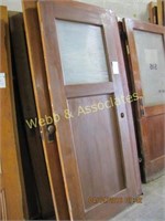 10 doors various sizes some with glass