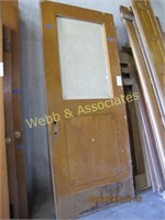 6 doors various sizes with glass