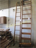 1 wood ladder 123 inch from Storage vault