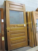 4 doors with glass 101 inches by various sizes