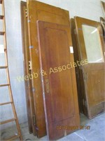 6 doors various sizes with Hardware