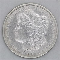 1880-P Morgan Silver Dollar X.F.