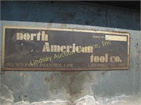 North American Tool hyd shop press w/ vise