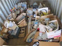 4 pallets w/ electrical supplies: wire nuts,