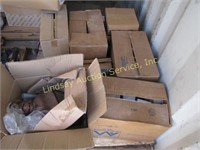 2 pallets: electrical supplies, outlet wall boxes,