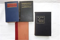 4 PC. BOOKS BY THOMAS WOLFE