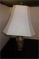 ROSE MEDALLION TABLE LAMP 24" HIGH