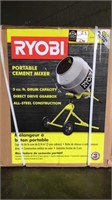 Ryobi Portable Cement Mixer-