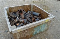 CRATE OF MISC. FLANGES