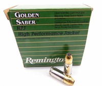 25 rds of Remington HPJ 9mm Luger Cartridges