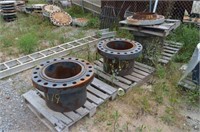 3 LARGE FLANGES (PIPING TYPE)