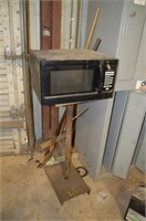 WELDER'S MICROWAVE ON STAND