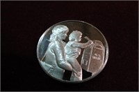 STERLING SILVER COIN MEDAL