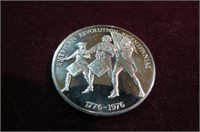 AMERICAN REVOLUTION STERLING SILVER COIN MEDAL