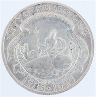 Coin 1935 Hudson NY Silver Half-Dollar Gem BU