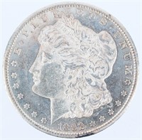 Coin 1892-CC Morgan Silver Dollar Gem BU