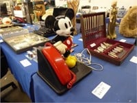 MICKEY MOUSE FIGURAL TELEPHONE.