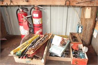 Fire extinguishers, Windshield wipers & Tie-rods