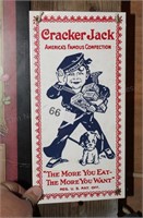Sign - Crackerjack (see hand lower left for size)