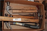 Hammers - Claw hammers lot